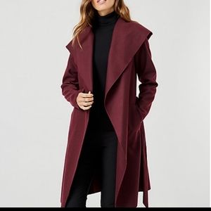 Le Chateau Cashmere-like Hooded Wrap Coat